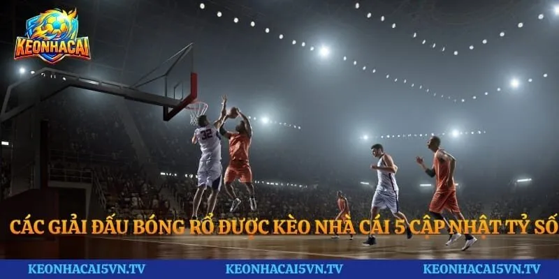 Các giải đấu bóng rổ được kèo nhà cái 5 cập nhật tỷ số