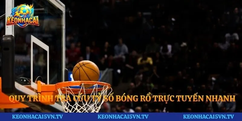 Quy trình tra cứu tỷ số bóng rổ trực tuyến nhanh chóng