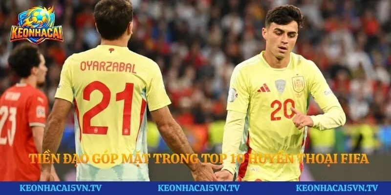 Tiền đạo góp mặt trong top 10 huyền thoại FIFA